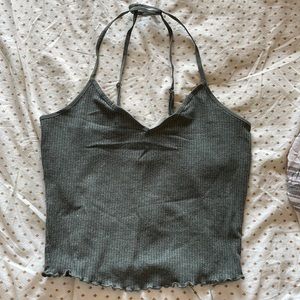 Strappy crop tank
